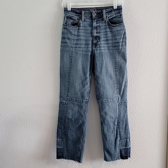Abercrombie & Fitch Jeans Womens Abercrombie Fitch Zoe Natural Rise